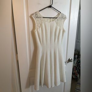 White Lace Dress by Danny and Nicoles